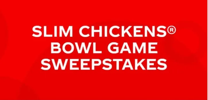 Coca-Cola Slim Chickens Bowl Game Sweepstakes