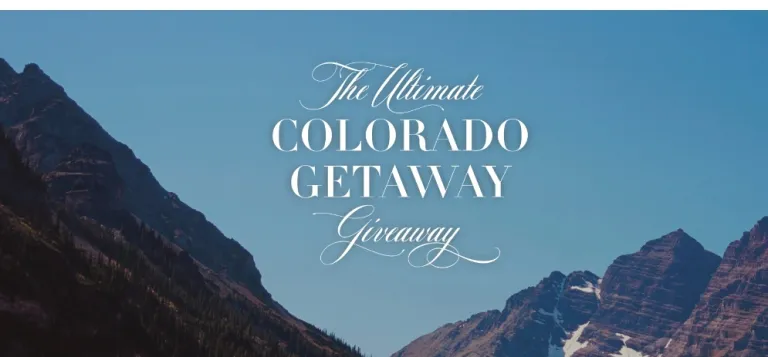 The Scout Guide Ultimate Colorado Getaway Giveaway
